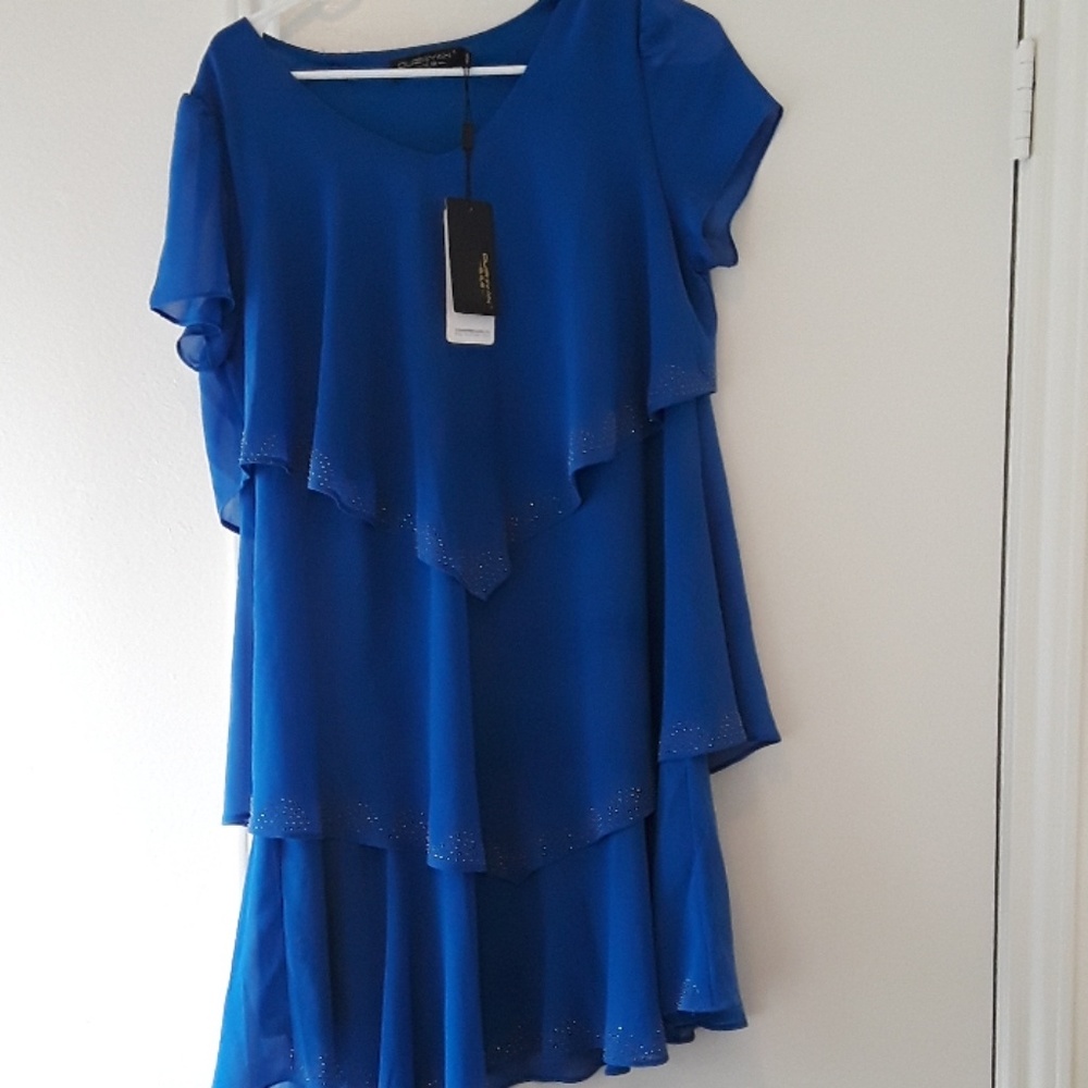 Blue dress
